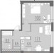 2-комнатная квартира, формат 